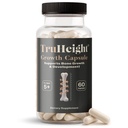 TruHeight Growth Capsules - Natural Growth & Development Supplement for Kids & Teens - Beendet von Kinderärzten - Vitamin D, K, Calcium & Ashwagandha - Knochenstärke Kapseln - Kinder Vitamine, Alter 5+