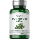 Piping Rock Wormwood Kapseln 430mg | 200 Graf | Konzentrierter Kräuterextrakt | Artemisinin Ergänzung | Non-GMO, Glutenfrei