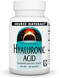 Quelle Naturals Hyaluronsäure, 50mg, 60 Tabletten