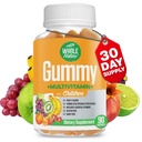 Kinder Gummy Multivitamin - Komplette tägliche Essentials Kinder Vitamine und Mineralstoffe für Gesamt-Wellness, 90 Gummies. Obst Geschmack, kein künstlicher Zucker, Milch und Gluten frei