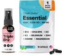 Ergänzung essentielle Vegan Multivitamin & Triple B12 Spray Bundle – umfassende Ernährungsunterstützung für pflanzenbasierte Ernährung