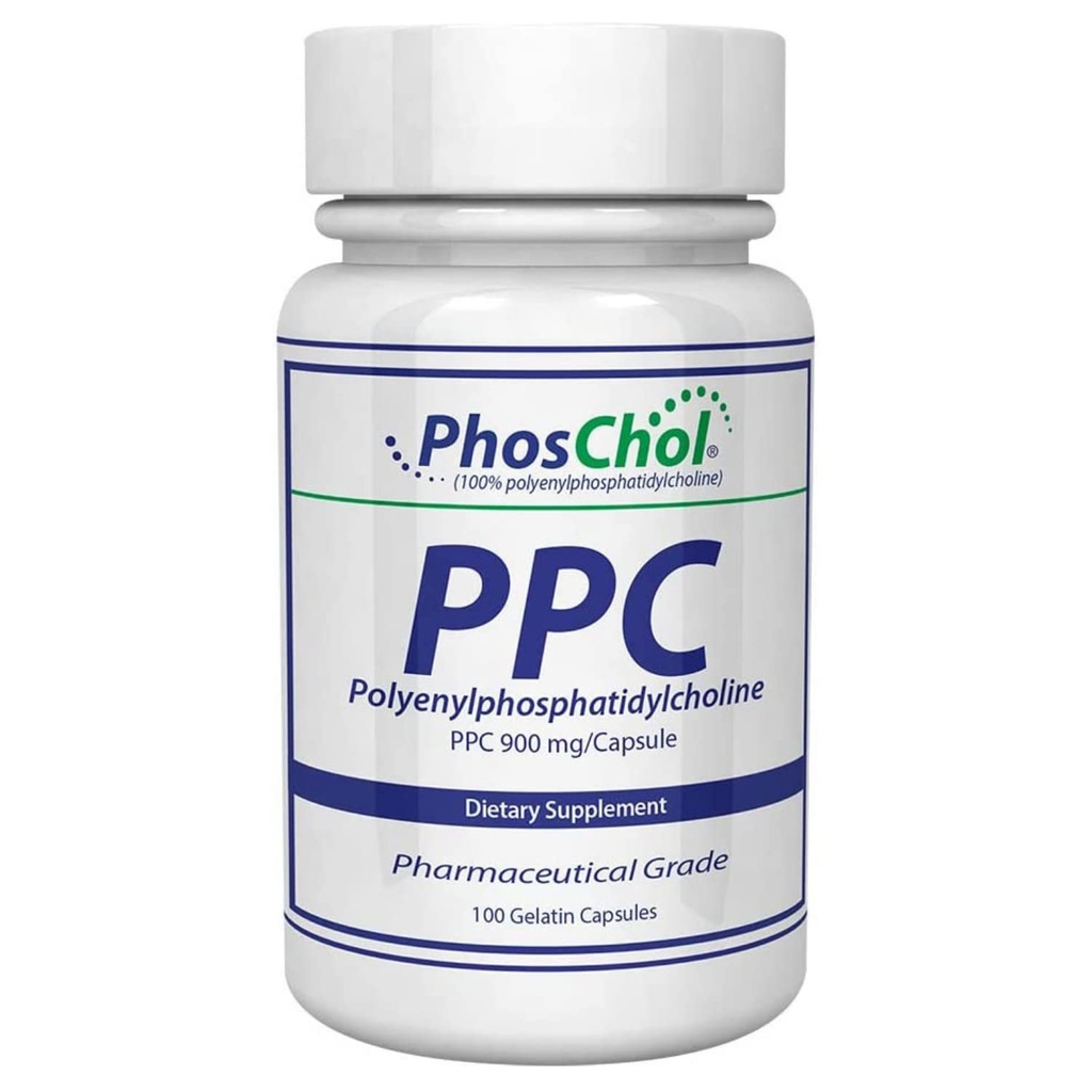 Nutrasal PhosChol PPC Polyenyl PhosphatidylCholine Choline Supplement 900mg 100 Gelatin Kapseln
