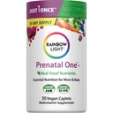 Rainbow Light High-Potency Prenatal One Multivitamin, Prenatal Health Multivitamin unterstützt Mutter Gesundheit und Baby Entwicklung, mit Vitamin C, Vegan, 30 Count