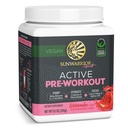 Sunwarrior Pre Workout Powder Energy Drink | Vegan Pflanzenbasierte Ergänzung | Pumpe, Hydrate, Fokus, Ausdauer, & Stärke Builder | Wassermelone entflammt 30 Servierungen | Active Preworkout