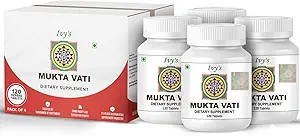 Ivy's Mukta Vati Ayurvedic Kräuterergänzung - Paket von 4