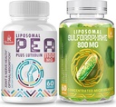 Liposomal Palmitoylethanolamid 1000 mg + Dual-Delivery 800mg Liposomal Sulforaphane, verbesserte Absorption und Bioverfügbarkeit