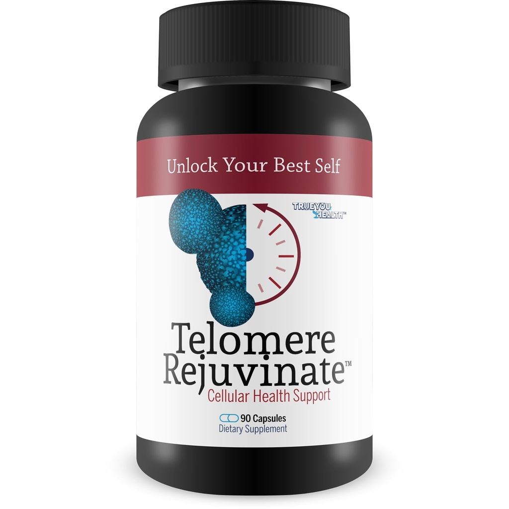 Telomere Rejuvinate - Unsere beste Telomere Support-Ergänzung für Telomere Länge - Telomere Ergänzungen für längere Telomeres Anti Aging - Die Telomere Erweiterungs-Ergänzungen - Nad Supplement Powder Cap