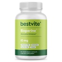 Bioperine 10mg (120 vegetarische Kapseln) - No Stearates - Vegan - Non GMO - Glutenfrei - Absorption Enhancer