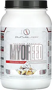 Purus Labs Myofeed Blended Protein | Ultragefilterte Whey-Isolat & Konzentrat | Soluble Fiber & Digestive Enzyme | 25 Servierungen (Frosted Cinnamon Roll)
