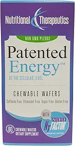 Ernährungstherapeutische patentierte Energie mit NT-Faktor, 60 gemischte Berry Kaubare Wafer