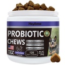 Probiotika für Hunde, Verbesserung der Hefe Balance, juckende Haut juckende Ohren, Gut Gesundheit, Allergien, Immunität, Dog Probiotics und Verdauungsenzyme mit Präbiotika - Reduce Diarrhea (Hühner, 120 Chews)