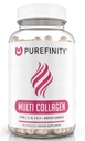 PUREFINITY Collagen Peptide für Frauen – Typ I, II, III, V & X mit Biotin & Hyaluronsäure, Unterstützt gesunde Haut, Knochen, Haare & Nägel – Non-GMO, Grass-Fed (90 Kapseln, 1 Monat Versorgung)