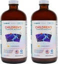 LIQUIDHEALTH Children's Complete Liquid Multivitamin for Kids, Kleinkinder - Essential Vitamins, Nährstoffe & Minerals, Immununterstützung, Gut Health - Made in USA, Vegan, Non GMO, Sugar-Free (2 Pack)