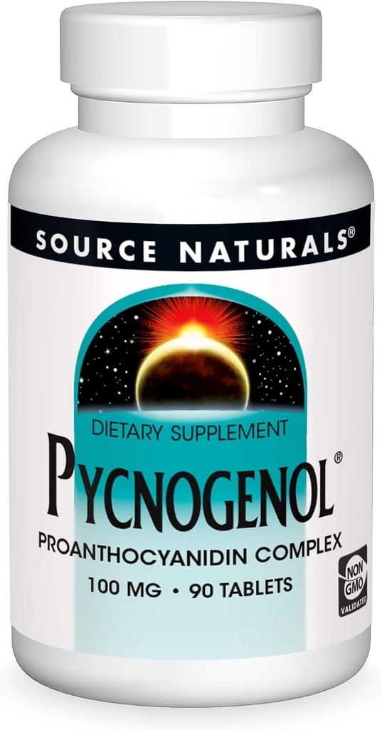 Quelle Naturals Pycnogenol, Proanthocyanidin Complex,100 mg - 90 Tabletten