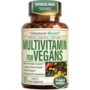 Vegan Multivitamin für Frauen und Männer - Essential Multivitamins & Multiminerals 90 Tabletten mit Vitamin B12, A, D, C, Zink, Magnesium & Mehr für Gesamtkörper Wellness - 23 Schlüsselnährstoffe & Vitamine