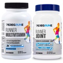 Runner Multivitamin & Joint Support Supplement – Antioxidantien, Vitamin B Complex, Probiotics for Health, Energy, Endurance, Recovery - Glucosamine Chondroitin, MSM – GMP Running Supplements