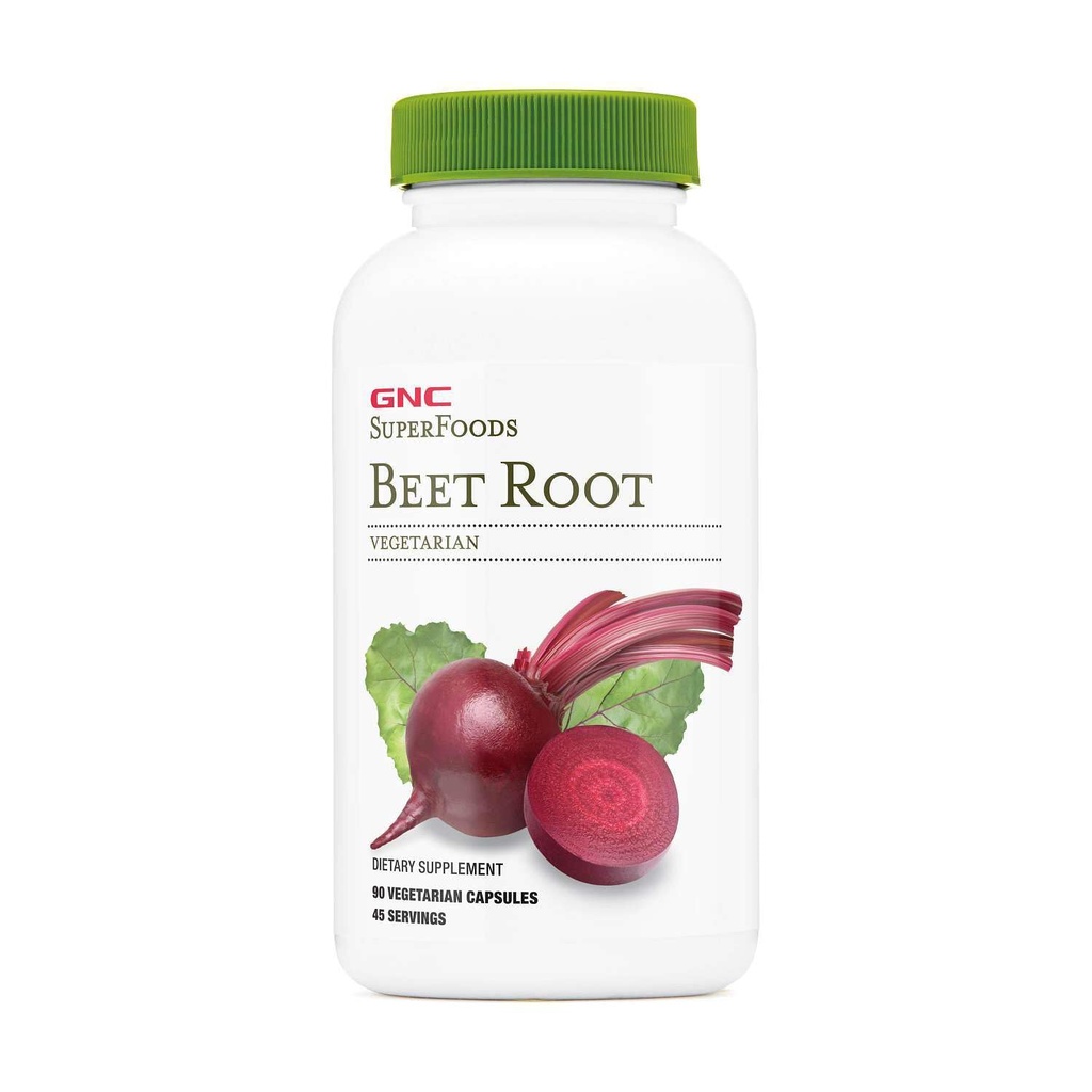 GNC SuperFoods Beet Root, liefert 60mg Chlorophyll, 90 Kapseln