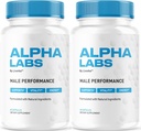 (2 Pack) Alpha Labs, Alpha Labs Kapseln, AlphaLabs, Alfa Labs, Alpha Labs Max Performance, Advanced Formula, Alpha Labs, Alpha Strenght Labs, Alpha Labs, Alfa Labs Kapseln, 120 Kapseln für 2 Monate
