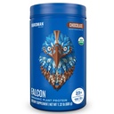 BIRDMAN Falcon Vegan Protein Powder Organic, Stevia & Sugar Free, Plant Based Protein, Low Carb, Dairy Free, Keto, Non Whey Protein, Probiotic, Pea Protein | Chocolate Flavor - 18 Portionen - 1.32lb