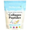 Nunaturals Collagen Peptides Powder (Typ I, III), für Haut, Haar und Nagel, 24oz