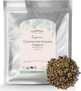 Starwest Botanicals Organic Chamomile Flowers Whole - Getrocknete Blatt Kräuter für Tee, Kräuter Lotions, & Bäckerei, aus Ägypten, Zertifizierte Kosher, Non-GMO - Bulk 1 lb Tasche