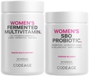 Codeage Frauen Multivitamin Bundle: Frauen Formel & Frauen probiotische tägliche Vitamine