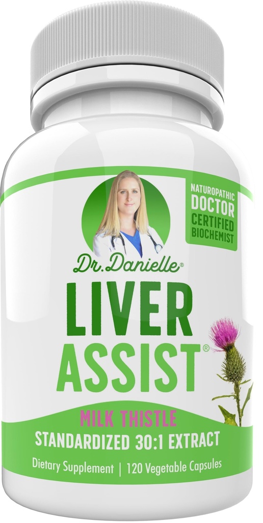 Best Liver Ergänzungen mit Milchdistel - Organic Liver Cleanse Detox & Cleanse - Liver Support für Männer und Frauen - Liver Detox Cleanse Repair - 120 Kapseln von Dr. Danielle