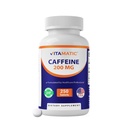 Vitamatic Koffein Pillen 200mg pro Servierung, 250 vegetarische Tabletten