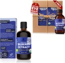 Dschungel-Pulver Wild Bilberry Extrakt 3x3.4oz Flasche flüssiger Bilberry Anthocyanin Alkoholfreie europäische Blaubeeren-Ergänzung für Augen Hohe Bioverfügbarkeit Flüssiger Extrakt