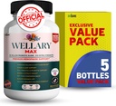 Wellary Max Menopause Support Supplement, 40 Billion CFU Probiotic Blend, 90 Kapseln (5)