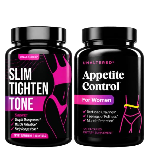 UNALTERED Belly Fat Burner & Appetite Suppressant - Weight Loss Bundle