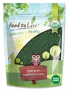 Lebensmittel zu leben Bio Spirulina Pulver, 4 Unzen – Non-GMO, Kosher, Raw Blue-Green Algae, Vegan Superfood, Bulk, Non-Irradiated, Pure Vegan Green Protein, Reich an Vitaminen & Minerals, Groß für Getränke