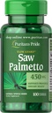 Puritan's Pride Saw Palmetto 450 mg 100 Kapseln