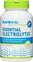 NutriBiotic Essential Electrolytes, 100 Ct Capsules | Unterstützt erhöhte Leistung und schnellere Erholung | Pharmaceutical Grade Vitamin C mit Elektrolyten für Rehydration | Vegan, Gluten-Free & Non-GMO