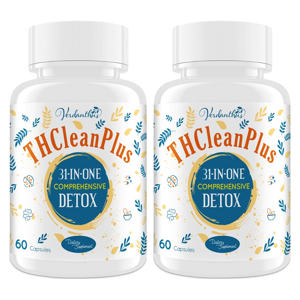 31-in-ONE Detox und Liver Cleanser, Fast Detox, Vollkörperentgiftung, Toxins Cleaner für Leber, Nieren, Natürliche Kräuterformel, Unterstützung Immun & Stimmung, 120 Kapseln