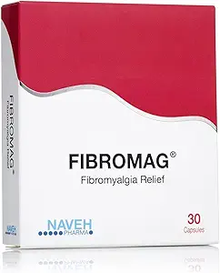 NAVEH PHARMA FIBROMAG - Fibromyalgia Schmerzen und Müdigkeitsentlastung Ergänzungen Natürliche Fast-Acting Extended Release Fibromyalgia & Arthritis Unterstützung für Muskelerfolge, Auspuff 30 Ct.