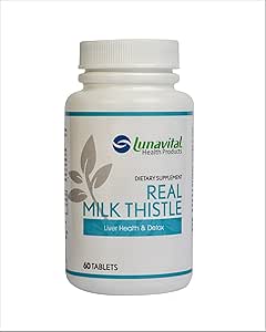 Echte Milchdistel, Detox & Liver Gesundheit, 60 Tabletten