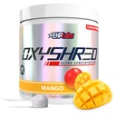 EHP Labs OxyShred Pre Workout Powder - Preworkout Powder mit L Glutamin & Acetyl L Carnitin, Energy Boost Drink - Mango, 60 Servietten