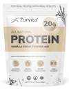Zurvita - Vanilla Crème Protein Powder-Protein, Probiotika, keine künstlichen Süßungsmittel, 24+ Vitamine & Mineralstoffe, 140 Cal/Scoop - 26oz (20 Servierungen)