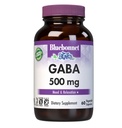 BlueBonnet Nutrition GABA 500mg, for Stress Relief*, Supports Relaxation*, Kosher, Vegan, Gluten-Free, Soy-Free, Non-GMO, 60 Vegetable Capsules, 60 Servings