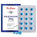 Dr. Brian Policosanol 20mg | Supports Heart & Cholesterol Health - Vegan, Gluten Free, Dairy Free, 90 Policosanol Vegetable Tablets