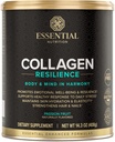 Essential Nutrition Collagen Resilience - hydrolysiertes Collagen Peptides Pulver mit Hyaluronsäure, Silikon, Amino-Acids & Passion Flower Extract - Passion Fruit - 14,3 Unze (30 Servierungen)
