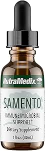 NutraMedix Samento Cat's Claw Tincture - Cat's Claw Immun Support Supplement für Gehirn, Antioxidans, Herz-Kreislauf- &amp; mikrobielle Unterstützung - Bioverfügbare Kräuterergänzungen aus der Natur (1oz / 30ml)