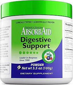 AbsorbAid Verdauungsenzyme 100 Gramm, Nachweis der Vital-Nährstoff-Absorption um bis zu 71%