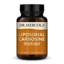 Dr. Mercola Liposomal Carnosine, 250mg Per Capsule, 30 Servierungen (30 Kapseln), Nahrungsergänzung, Unterstützt Metabolische Gesundheit, Non GMO