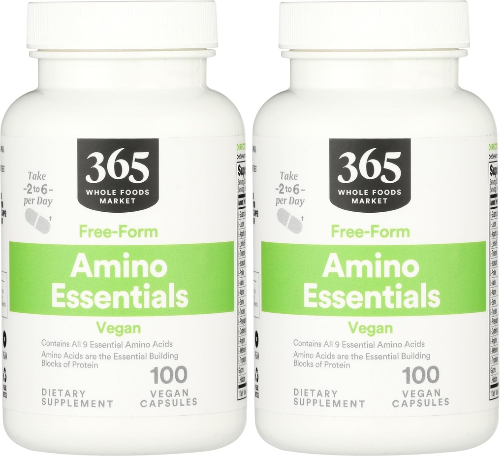 Ganzer Lebensmittelmarkt, Amino Essentials, 100 ct (Pack von 2)