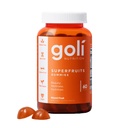 Goli Nahrungsergänzungsmittel, SuperFruits Beauty Gummy Vitamin - 60 Count - Collagen-Promoting Zutaten - Gemischte Frucht, Vegan, Pflanzen-basiert, Non-GMO, Gluten-Free & Gelatin Free
