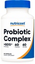 Nutricost Probiotic Complex - 50 Billion CFU, 60 Kapseln - Probiotisch für Männer und Frauen - Vegetarische Kapseln, Non-GMO, Glutenfrei