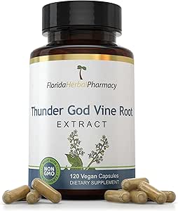 Florida Kräuter Apotheke, Thunder God Vine Root Extrakt Ergänzung Kapseln